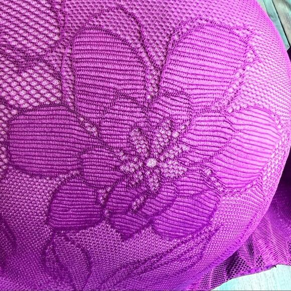 PENNINGTON'S Pink Flower Bra 40DD - Picture 7 of 10